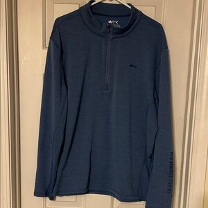 Silver Bait 1/4 Zip Men’s Pullover Blue size XL